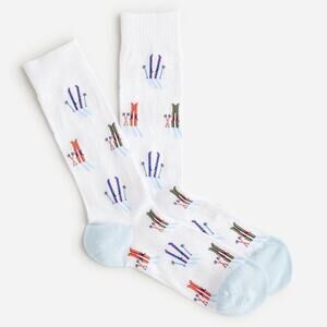 J. Crew ski break socks